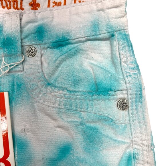 Reworked Rock Revival Liberati Denim Shorts (29) - Picture 4 of 11